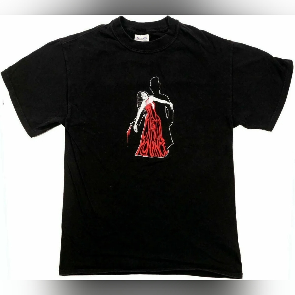 My Chemical Romance black Junior's large band tee